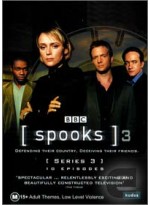 SPOOKS SEASON 3 ปฎิบัติการลับจับเดนทรชน ปี 3 DVD FROM MASTER 3 แผ่นจบ พากย์ไทย/อังกฤษ บรรยายไทย 